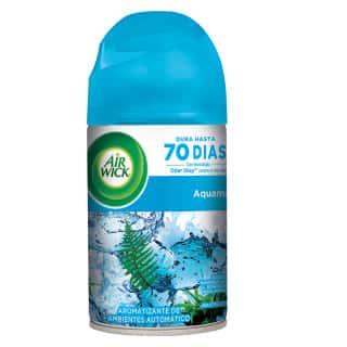 AIR WICK FRESHMATIC AROMATIZANTE DE AMBIENTE AUTOMATICO AQUAMARINA, REPUESTO 250 mL