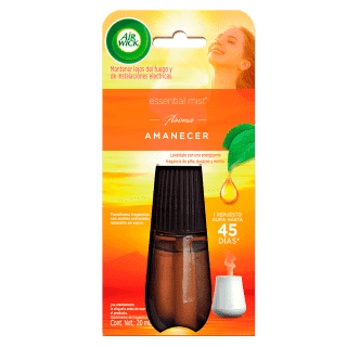 AIR WICK ESSENTIAL MIST VAPORIZADOR DE FRAGANCIAS AMANECER 1 REPUESTO 20ML