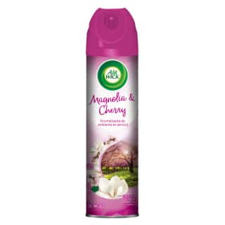 AIR WICK AROMATIZANTE DE AMBIENTE EN AEROSOL, MAGNOLIA & CHERRY, 226g