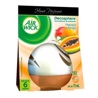 AIR WICK DECOSPHERE AROMATIZANTE DE AMBIENTE PAPAYA MANGO, 75 mL